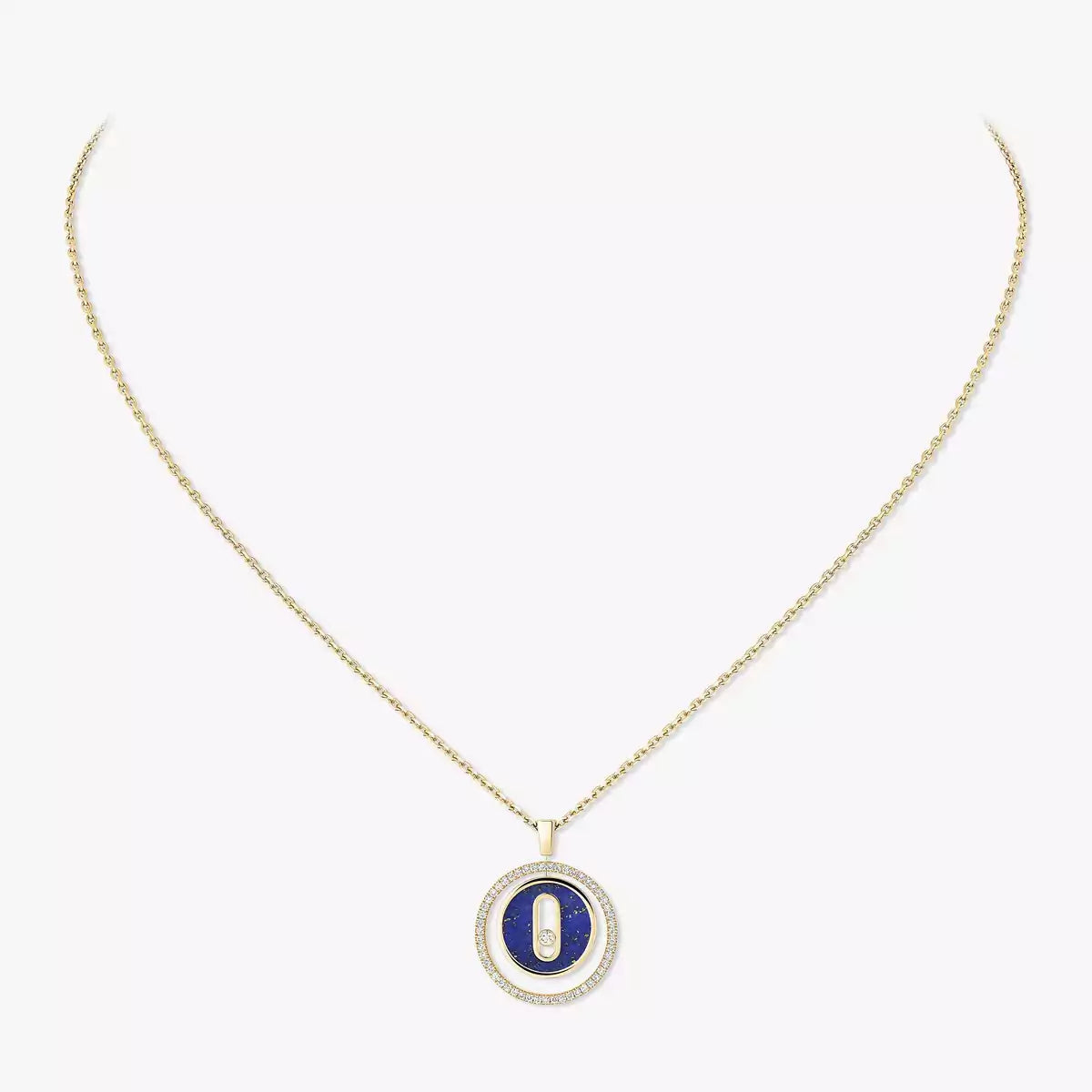 [Saipan]LUCKY MOVE DIAMOND NECKLACE