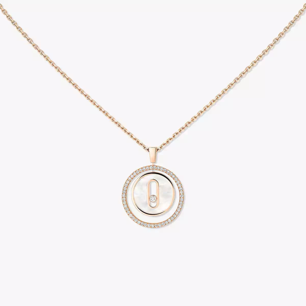 [Saipan]LUCKY MOVE DIAMOND NECKLACE