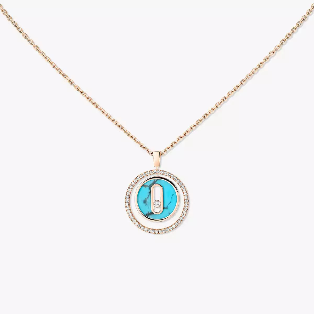 [Saipan]LUCKY MOVE DIAMOND NECKLACE