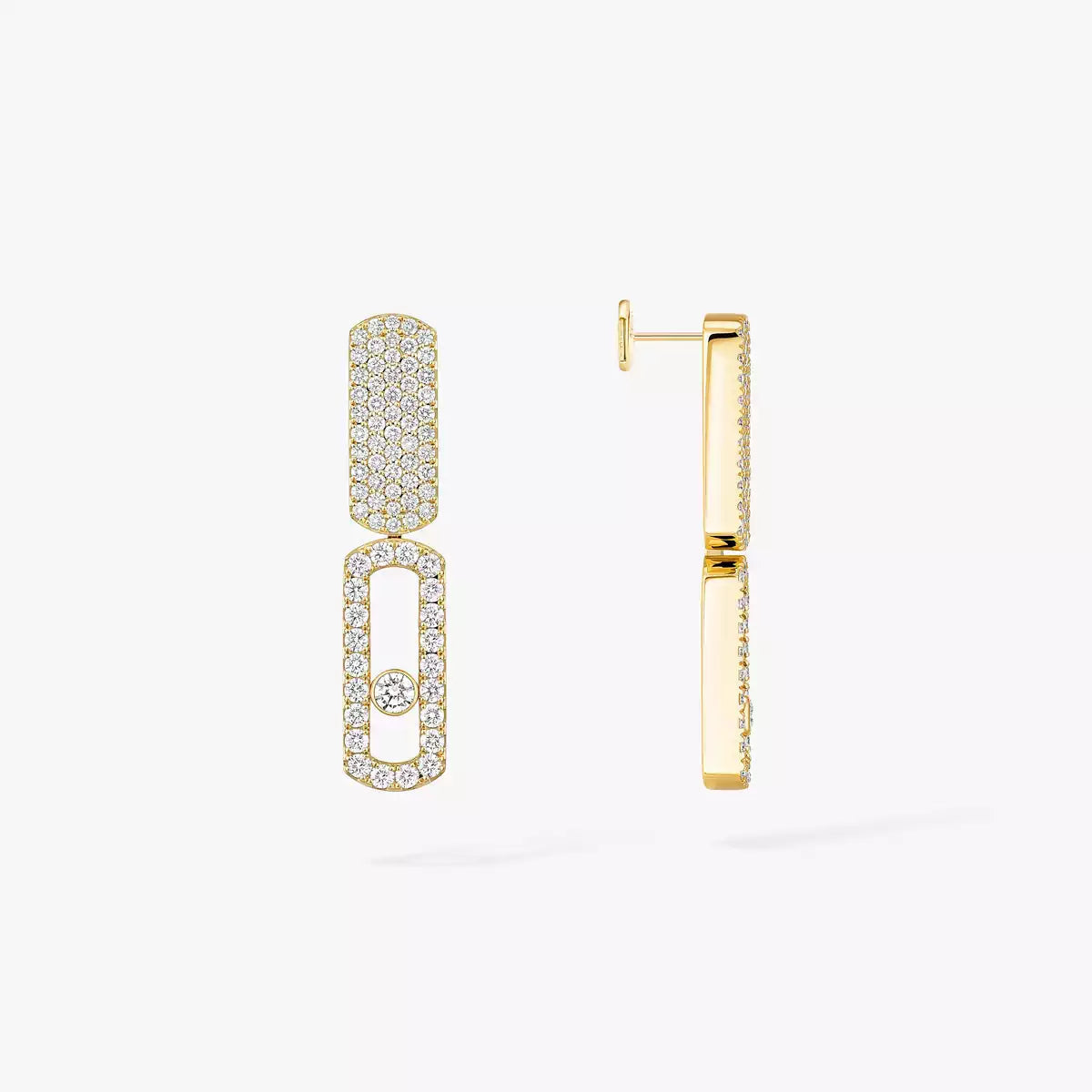 [Saipan]IMPERIAL MOVE SM DIAMOND EARRINGS