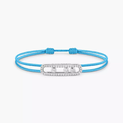 [Saipan]CARE(S) PAVÉ CORD BRACELET