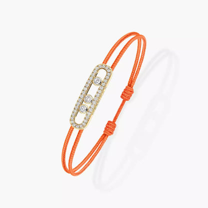 [Saipan]CARE(S) PAVÉ CORD BRACELET