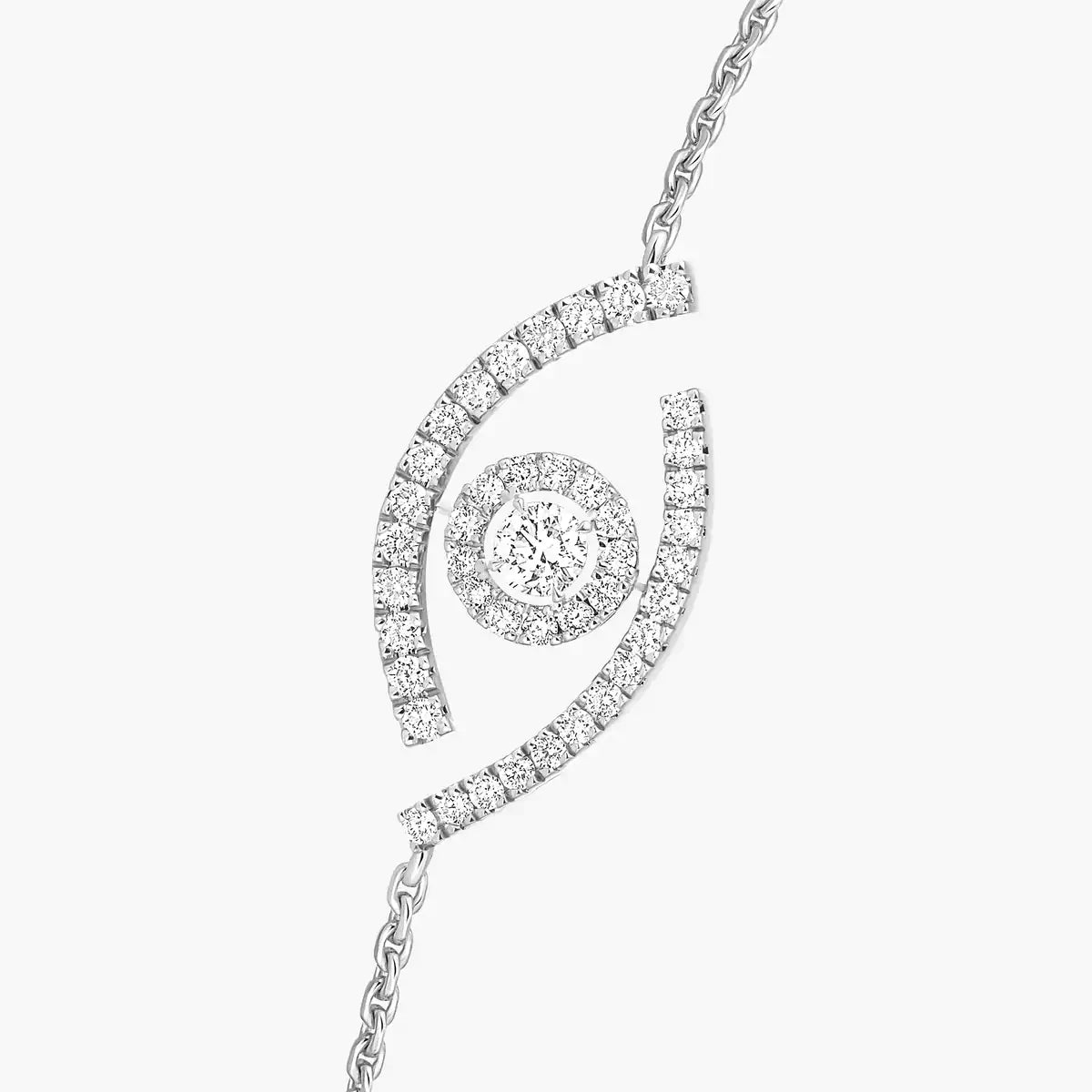 [Saipan]LUCKY EYE PAVÉ-SET DIAMOND BRACELET