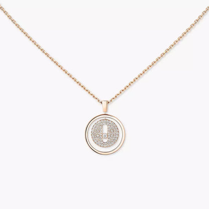 [Saipan]LUCKY MOVE FULL PAVÉ DIAMOND NECKLACE