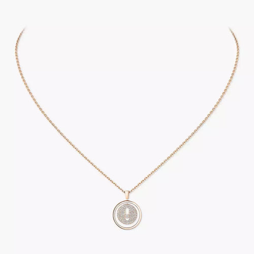 [Saipan]LUCKY MOVE FULL PAVÉ DIAMOND NECKLACE