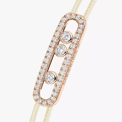 [Saipan]CARE(S) PAVÉ CORD BRACELET