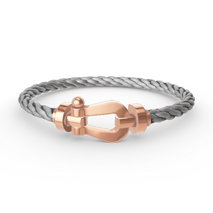 [Saipan]FORCE LARGE HORSESHOE BRACELET - ROSE GOLD
