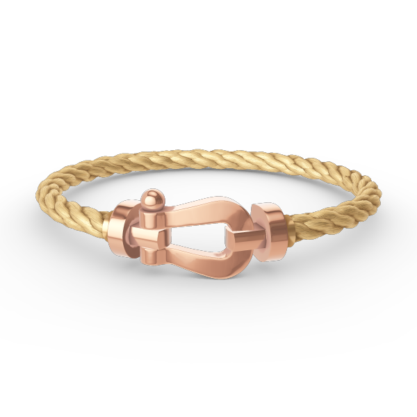[Saipan]FORCE LARGE HORSESHOE BRACELET - ROSE GOLD
