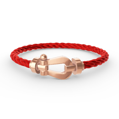 [Saipan]FORCE LARGE HORSESHOE BRACELET - ROSE GOLD