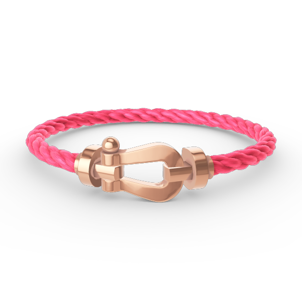 [Saipan]FORCE LARGE HORSESHOE BRACELET - ROSE GOLD