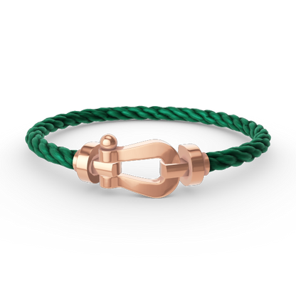 [Saipan]FORCE LARGE HORSESHOE BRACELET - ROSE GOLD