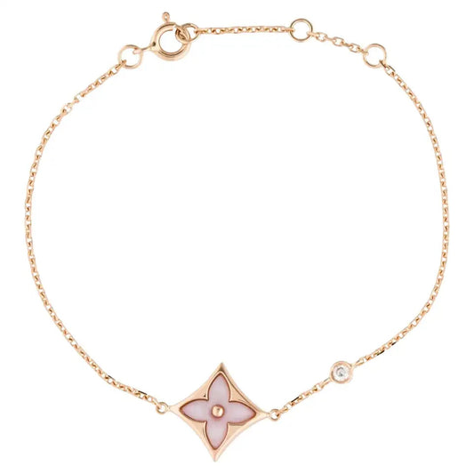 [Saipan]STAR 1 DIAMOND ROSE GOLD BRACELET