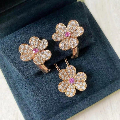 [Saipan]PAVÉ DIAMOND BUTTERFLY CHARM NECKLACE