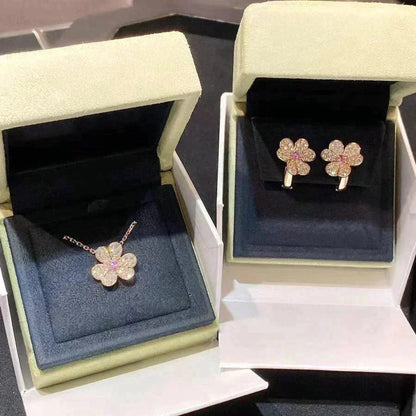 [Saipan]PAVÉ DIAMOND BUTTERFLY CHARM NECKLACE
