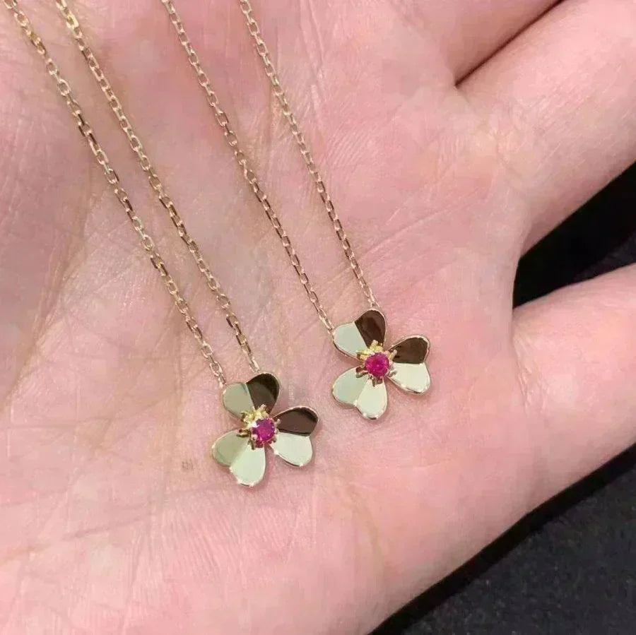 [Saipan]FRIVOLE FLORAL CHARM NECKLACE