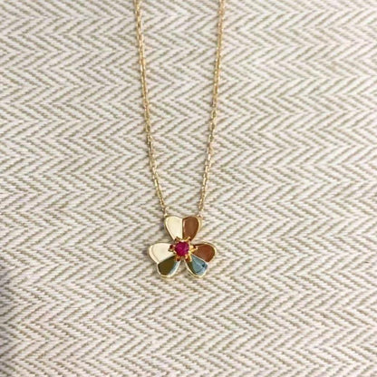 [Saipan]FRIVOLE FLORAL CHARM NECKLACE
