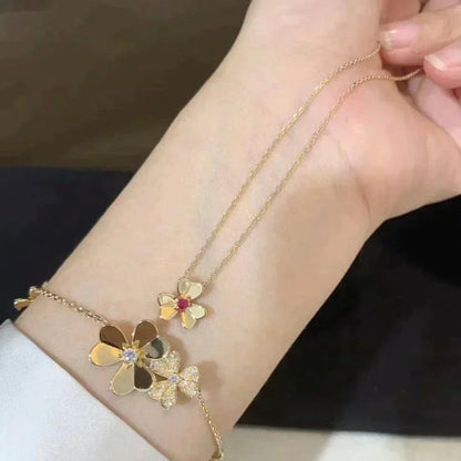 [Saipan]FRIVOLE FLORAL CHARM NECKLACE